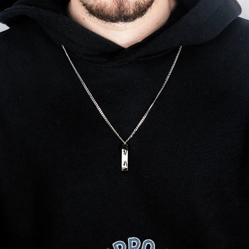 Customized Eye Engraved Necklace