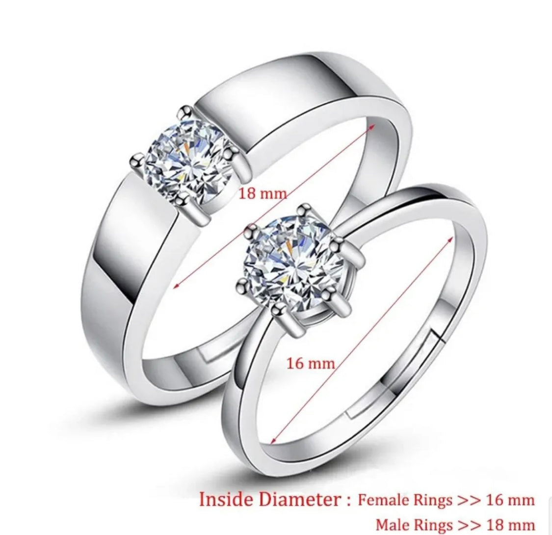 Eternal Bond Couple Rings