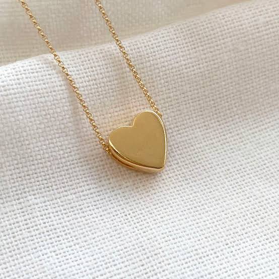 Gold Plated Heart Necklace