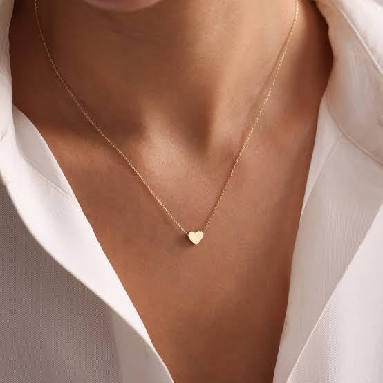 Gold Plated Heart Necklace