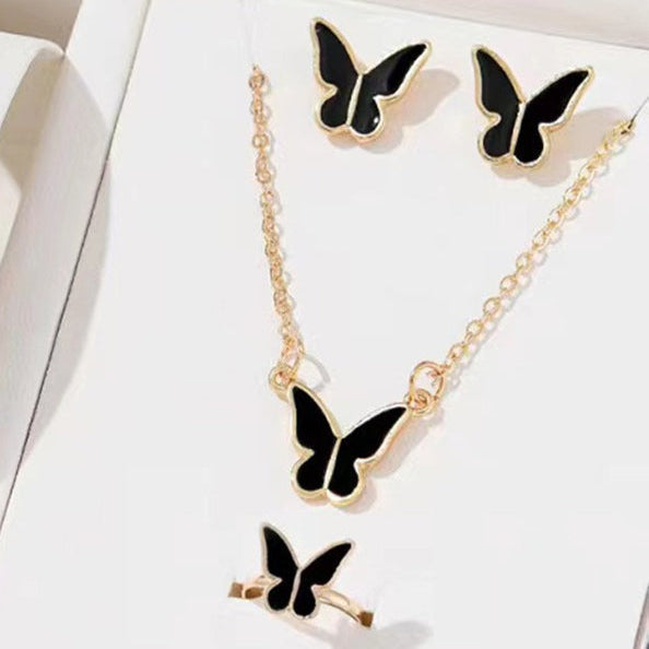 4-in-1 Butterfly Jewelry Combo