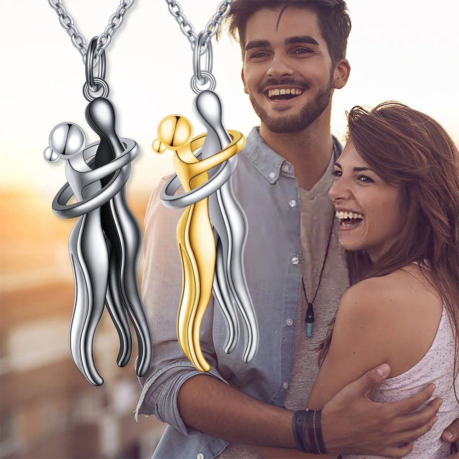 Exclusive Hug Necklace for Couples
