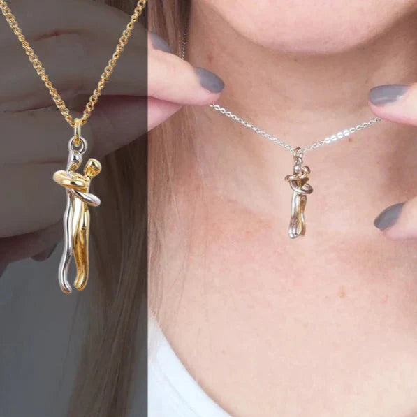 Exclusive Hug Necklace for Couples