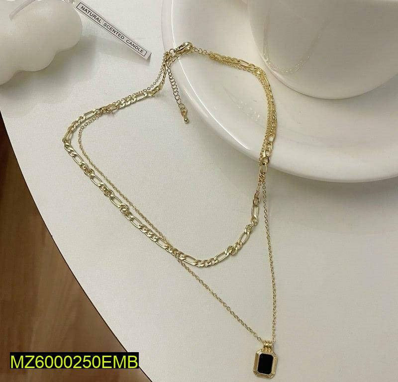 Korean Style Layered Chain Necklace