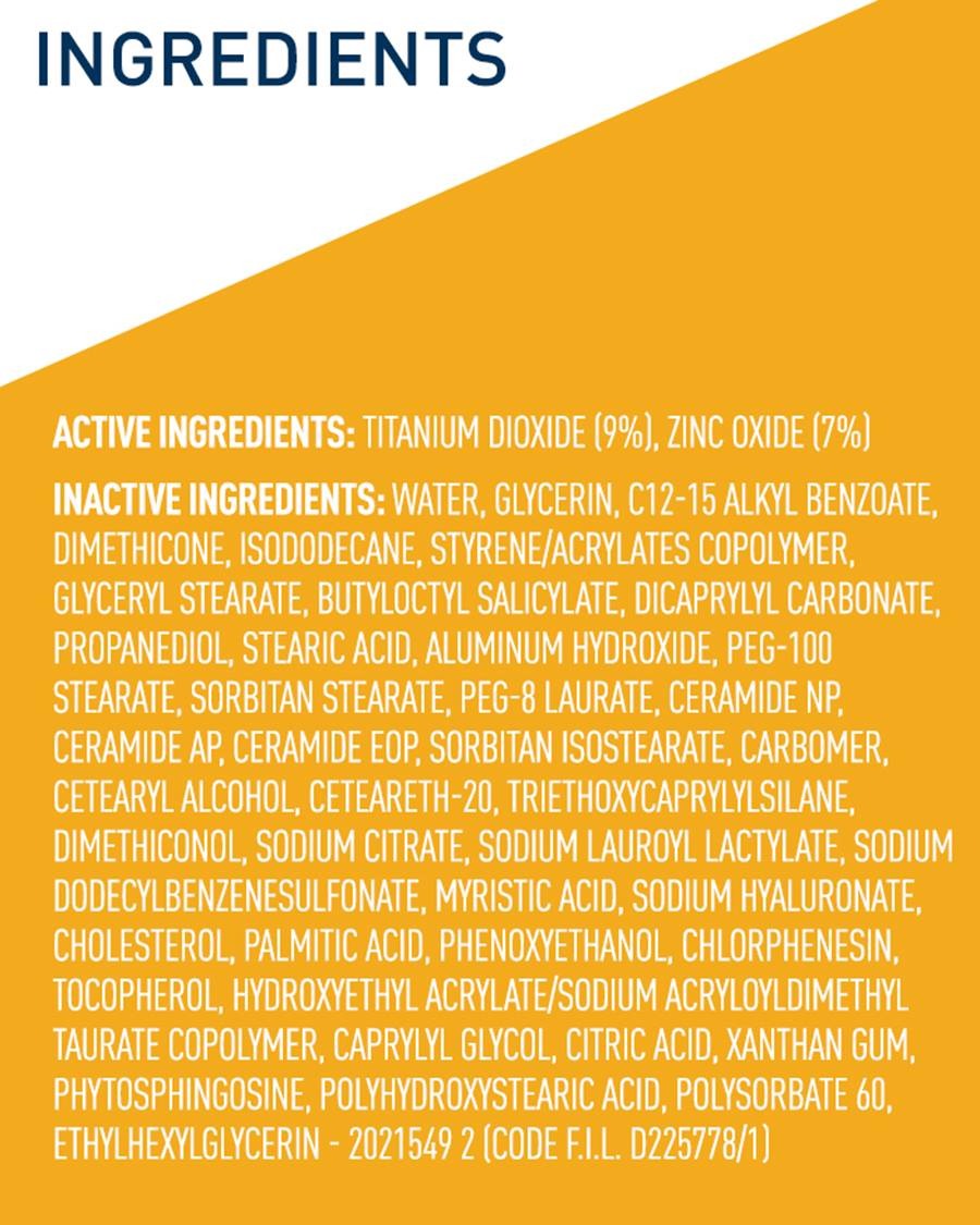 CeraVe Hydrating Mineral Sunscreen SPF 50