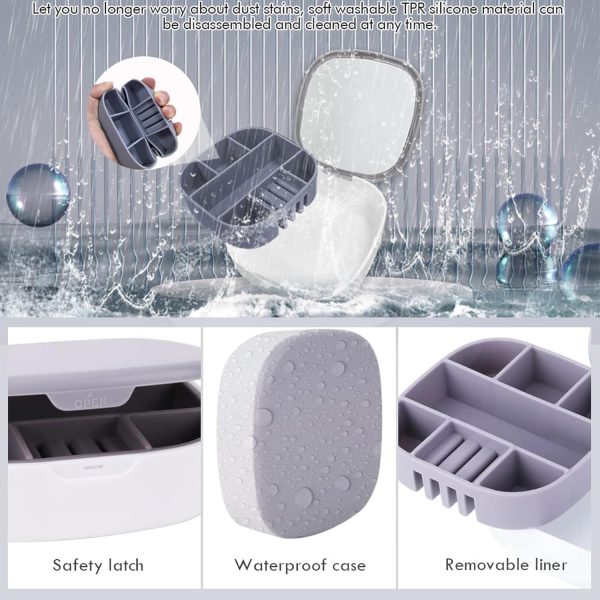 Portable Jewellery Box with mirror