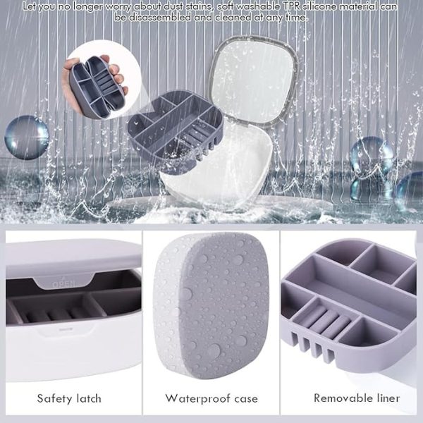 Portable Jewellery Box with mirror